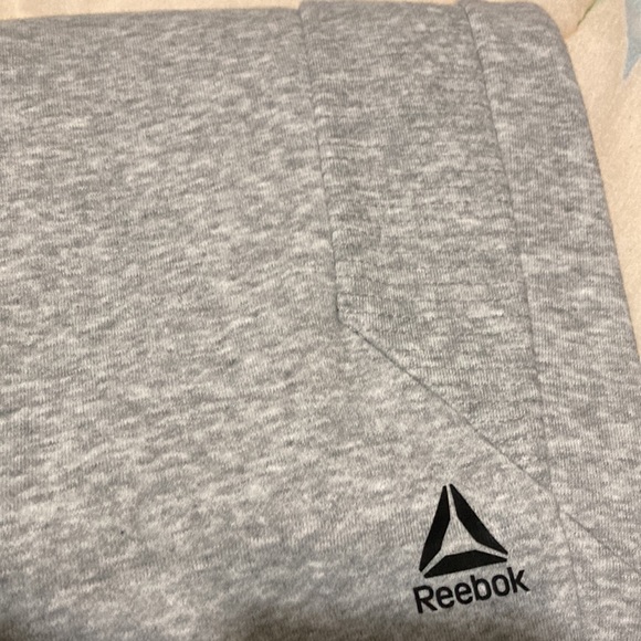 NWT Reebok Fleece Grey Heather Slim Pants Size Medium - Picture 11 of 11
